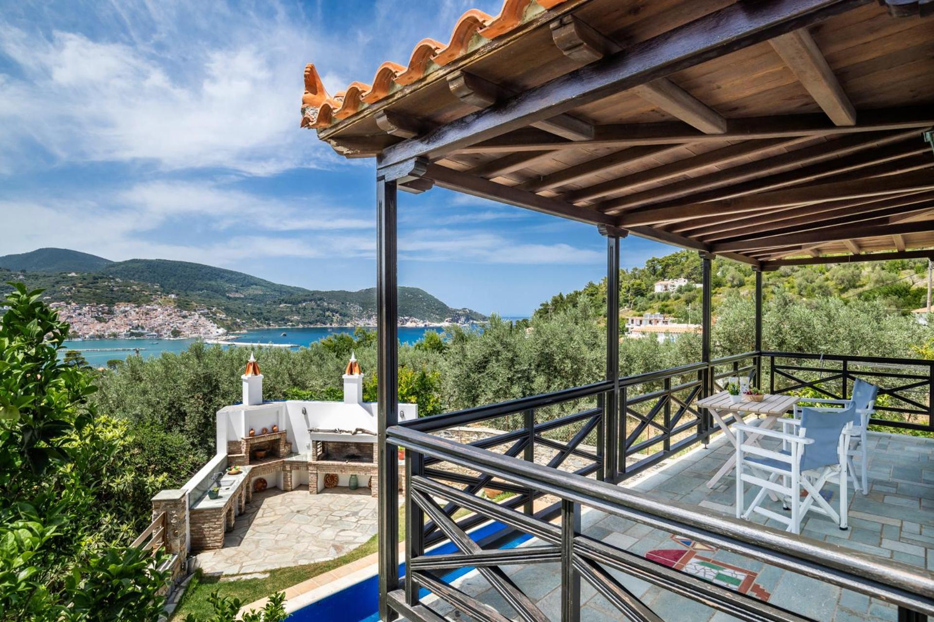 Alexandra'S Villa Skópelos Eksteriør bilde